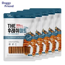 부드러운 식감 오메가3 노령견용 연어져키 100gx5, 1개