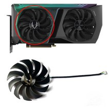 컴퓨터PC ZOTAC GAMING GeForce RTX 100 HOLO 듀얼 그래픽 비디오 카드 팬용 3070mm CF1010U12S GAA8S2U 4PIN 3070 GOU 팬, [03] right