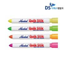마칼 히트스틱 퀵 페인트 형광 스틱 4종 방수 산업용마커 인테리어, 퀵 페인트 스틱-형광주황, 1개