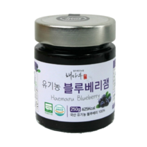 [정원] 새콤달콤상큼한 국내산 유기농 블루베리 잼 250g, 2개