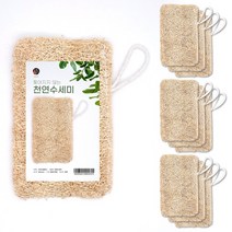 찢어지지 않는 천연 수세미, 50개입, 50개