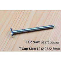 티트랙 T트랙 슬라이더 프로파일 목공 게이지알루미늄 합금 t-슬롯 슬라이드 트랙 301, 1 pc t 나사