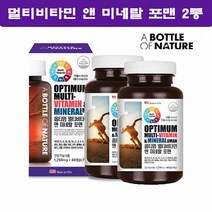 남자종합비타민 군인 영양제 30대 20대 40대 60대 남성 비타민 멀티 포맨 2통