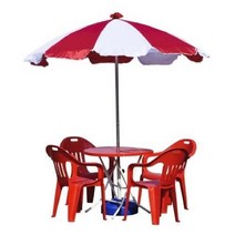 낚시 4인용 파라솔세트B(중-파랑-받침별매) 야외 캠핑, 보라, 파랑