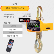 호이스트 크레인저울 매달림저울 산업용 20톤 전자저울, 1톤