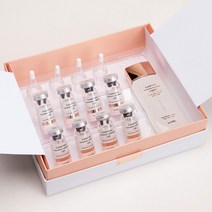 라지엘 토탈 리커버리 솔루션 셀(0.3gX8개)+앰플(60ml) 콜라겐 인체줄기세포배양액 히알루론산 미백 주름 세럼 에센스, 1개