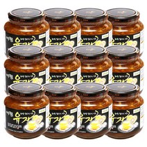 국내산 고흥유자차(유기설탕) (1kg x 12병) 유자청, 단품, 단품