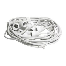 고려 파티라이트 연등전선 전등선 스프링라이트 루프탑 카페 캠핑 차박 상가 포차 옥상 정원 테라스 펜션 풀빌라 파티용 볼전구 볼램프 알전구 줄조명 줄램프 감성조명 인테리어 조명, 고려 파티라이트 12M 20구 백색