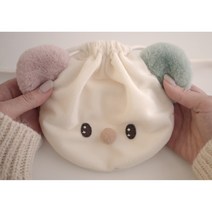 DIY 키트 곰돌이 주머니 만들기 동영상 초보용 바느질 취미 수업 학교 키덜트, 4.코코아, 1개