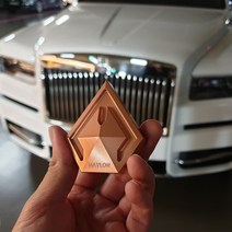 마일론 갤러리1 명품 차량용 방향제 고급 자동차 송풍구 디퓨저 리필, 로즈골드, 마일드커피, 쇼핑백 추가