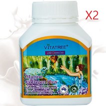 비타트리 마린 콜라겐 플러스 100정-2개, 단품