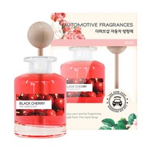 차량용방향제 디퓨저 40ml (나무봉 1P) 블랙체리, 아카시아모링가