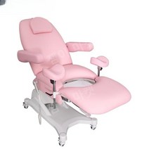 전자동 산부인과 의자 진찰대 전동 침대 이동식 리프팅 여성병원 분만 클리닉, 하얀색