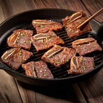 프리미엄 양념 LA갈비 400g 2팩 총 800g, 양념 LA갈비 2팩 (400g + 400g)