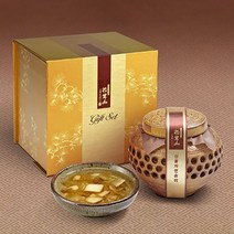 강원 송이산 자연송이꿀 600gx1 도자기 송이버섯꿀, 고른거결정