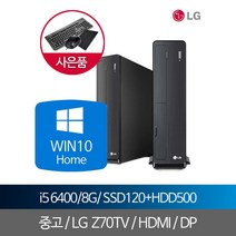 LG중고데스크탑 i5 6세대 8G SSD120G+500G WIN10홈, 단품, 단품