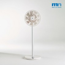 [엠엔] 13엽 이중날개 BLDC 리모컨 무선 선풍기 MFC-X30MDW, 단품