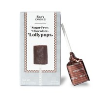 Sees Candies 씨즈캔디 무설탕 초콜릿 롤리팝, 기본