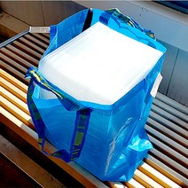 이케아 FRAKTA 장바구니 M 블루, 1개