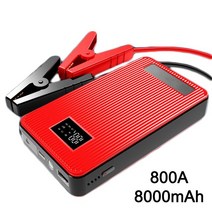 점프스타트 점프스타터 자동차 오토바이배터리충전기 GKFLY 점프 스타터 24000mAh 12V 시작 장치 보조베터, 01 2000A XME PRO