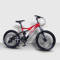 자전거 용 마그네슘 합금 소프트 테일 산악 빅 보이 7단 가변 속도 2022인치 용, 22, Fierce Red - 7단 변속 스포크 휠마그네