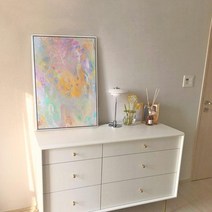 투데이즈바잉 미러하우스 그림액자, 타입 B-Spring Date, 60x80, [PS 프레임] 골드