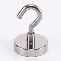 osshop 초강력 자석 고리 후크 대형 중형 회전형 마스크 현관 선반 고릴라 네오디움 마그네틱 다용도 냉장고 주방 캠핑 벽걸이 공구걸이 30kg 40kg, 자석고리 KNE 16