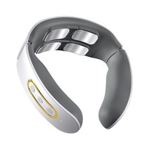 목스트레칭기구 목이완기 back massage device neck position body electric massager 목지압 맛사지, 흰색 세트