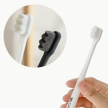 작은헤드 부드러운모 미세모 극세모 칫솔 치아교정 어금니 사랑니, 블랙 5개