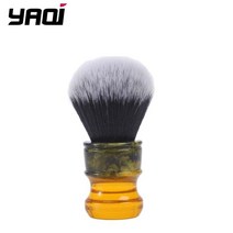 구렛나루 수염 Yaqi 24mm 사그라다 파밀리아 블랙화이트 턱시도 합성 섬유 수지 핸들 남성 습식 면도 브러쉬