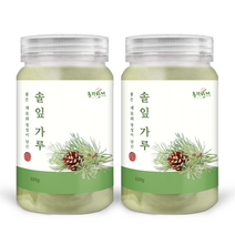동의한재 100% 국산 솔잎 가루 분말 500g x 2통