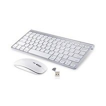 iMac MacBook Windows 컴퓨터 및 Android 태블릿과 호환되는 무선 키보드 및 마우스, 2.4G wireless, 2.4G wireless, 2.4G wireless