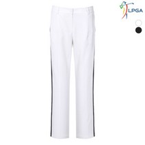 [LPGA골프웨어] 여P 와끼배색 일자핏 팬츠(L192PT809P)