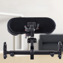 휠체어 머리 받침대 목 고정 헤드레스트 높이 조절, 25mm 클립 휠체어 헤드레스트