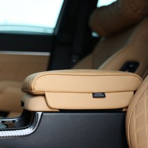 차데코 르노 QM6 용품 콘솔 팔걸이 쿠션 차량 실내 팔쿠션 악세사리, 02. 블랙, 1개