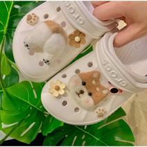 지비비 강아지 폼폼이 시바견 파츠 세트