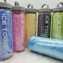 보기 아이스 스포츠 쿨 습식타올, 블루, 1개