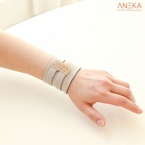 아네카 B2 손목보호대 베이지 얇은 아대 헬스 임산부 골프 테니스 배드민턴, B2 손목보호대 2개(개당20900원), 2개