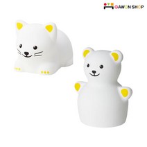 이케아 TOVADER LED 수면등/조명 (건전지포함), 고양이
