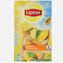 Lipton 립톤 망고파인애플 아이스 그린티믹스 10개입 36g 6팩, 1개