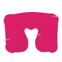 (에어 목베개 - 비닐포장- 핫핑크)