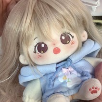 무속성솜인형 아이돌 20cm 몸체 모던 조카선물 눈망울 키덜트 솜깅이 하얀 수제, 미아 동생 C