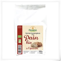 PRIMEAL Spelled bread flour 프리밀 스펠트 빵가루 500g 4개