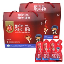 한미 웰키커 어린이 홍삼 20ml, 30포 1개월분