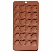 실리콘몰드-나뭇잎고명24구(고명몰드)