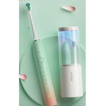 전동 칫솔 추천 치석 제거기 진동 상쾌함 음파 좋은, 블루(살균박스+정품칫솔모6개+기본칫솔모2개)