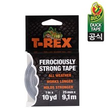 [공식판매점] 티렉스 T-Rex 미니롤 덕테이프 초강력 접착 아웃도어 덕트테이프 25mm x 9m (10yd)