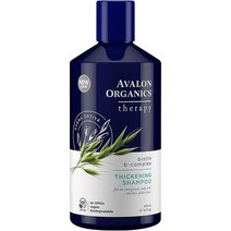 일본직발송 6. 아발론 스(AVALON ORGANICS) 아발론 유기농 비오틴 B 콤플렉스 후사후사 헤어 샴푸 [병행, One Size, One Color