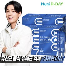 뉴트리디데이 락토 프리미엄 생유산균19 x 4박스, 60g