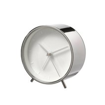 이케아 말호파 알람시계 실버 11 cm 404.592.61